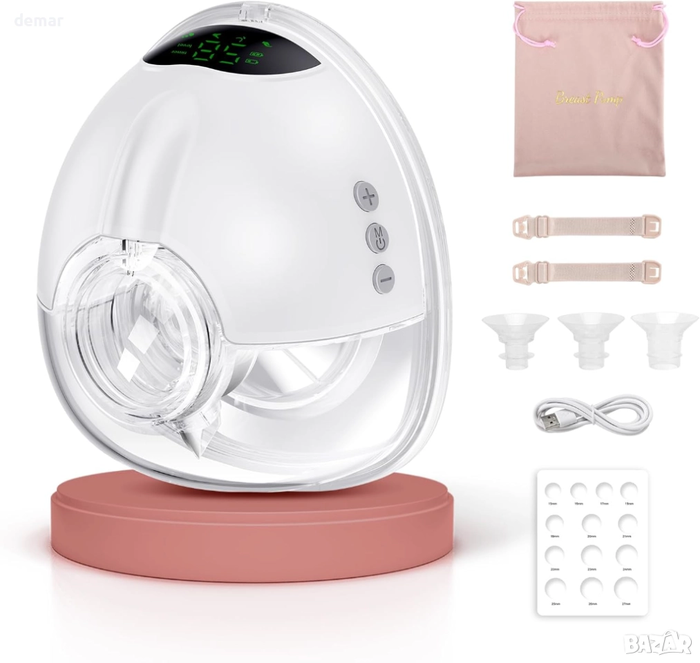 Преносима електрическа помпа за кърма с 4 режима и 9 нива, 1 брой, снимка 1