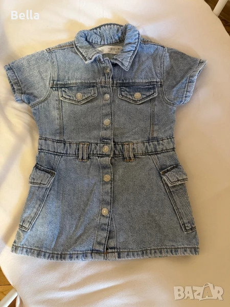  Zara дънкова рокля, снимка 1