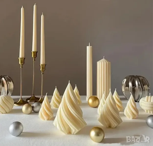 Молд елха 3 размера, снимка 1