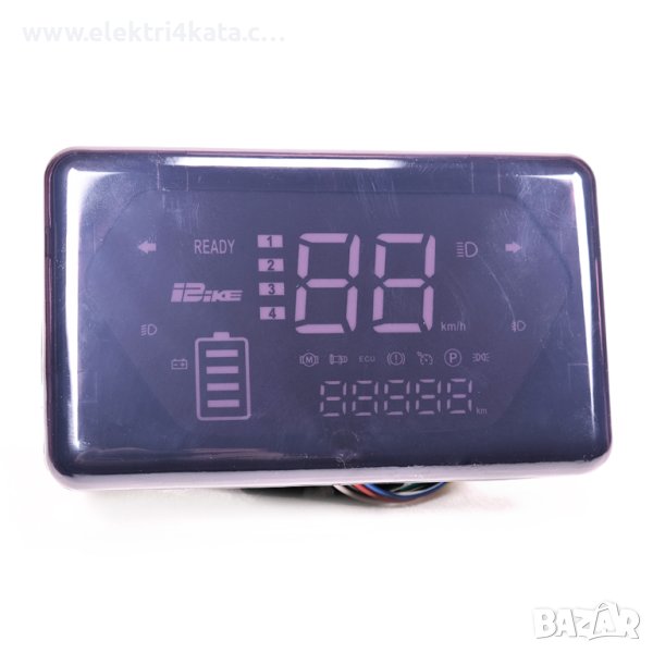 LCD дисплей (километраж) 48V-72V, снимка 1