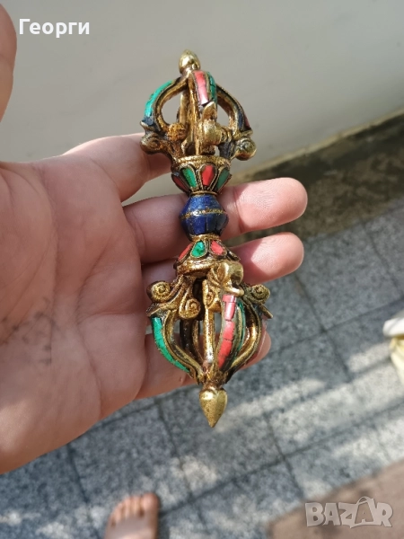 Красива бронзова варджа-387, снимка 1