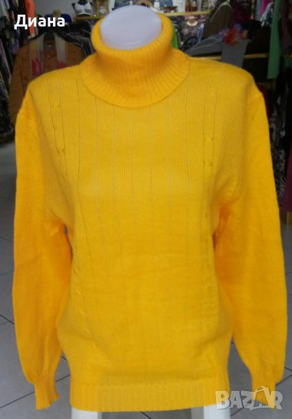 Дамски пуловери с поло яка-мерино,кашмир,мохер, снимка 1