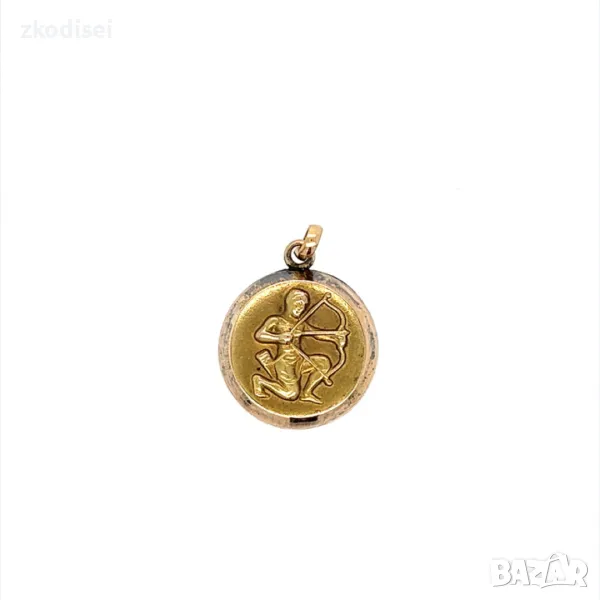 Златен медальон 1,45гр. 14кр. проба:585 модел:27007-2, снимка 1
