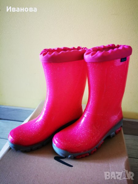 Детски розови гумени ботуши Muflon 31 номер , снимка 1