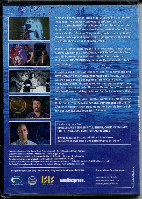 Nirvana -Nevermind в DVD дискове в гр. Бургас - ID35463739 — Bazar.bg