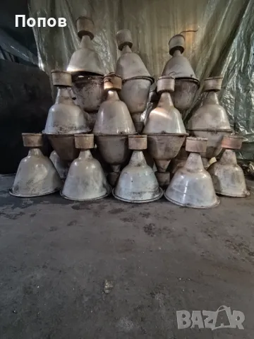 Индустриални емайлирани лампи, снимка 4 - Лампи за таван - 48168166