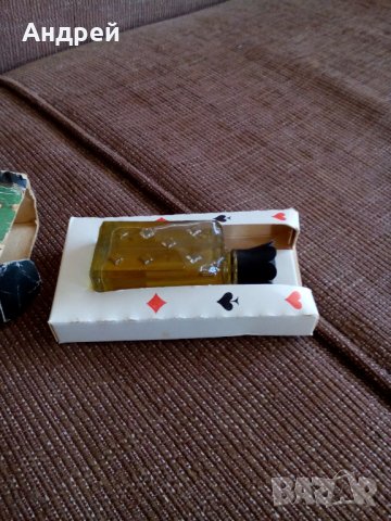 Стар одеколон,парфюм Пиковая Дама,Дама Пика, снимка 7 - Антикварни и старинни предмети - 26646302