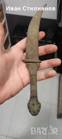 Декоративна кама тип османска, снимка 2 - Антикварни и старинни предмети - 52810198