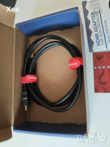 SEGA Dreamcast HDMI Adapter адаптер, снимка 3 - Аксесоари - 53557532