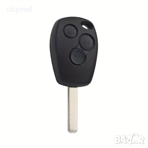 Кутийка за ключ Renault с 3 бутона за Renault/Dacia:Clio, Kangoo, Master, Modus, Trafic, Twingo-VA2 