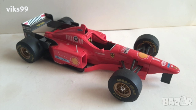 Ferrari F310 1996 Shell Schumacher - 1:20 - Maisto, снимка 8 - Колекции - 53381656