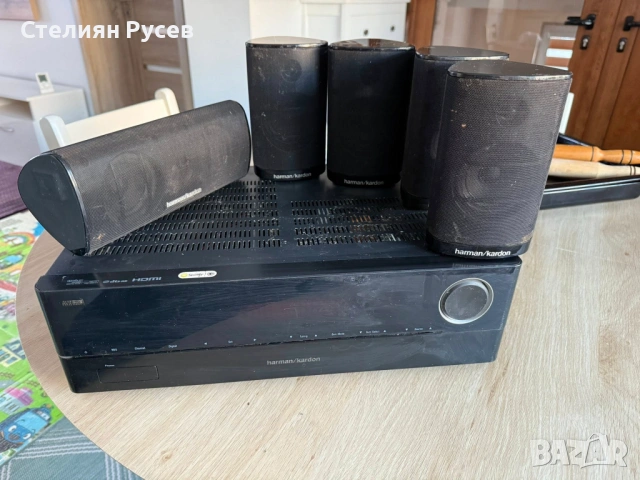 1901  harman kardon AVR 151s/230 аудио видео ресийвър + 5 сателита  / домашно кино / аудио  система , снимка 4 - Ресийвъри, усилватели, смесителни пултове - 53159791