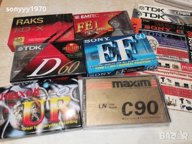 касети-нови 2301261700, снимка 2 - Аудио касети - 53203134