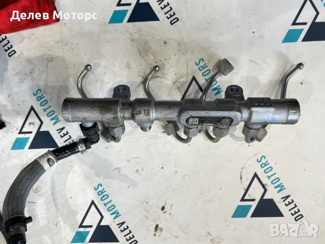 0445214332 G4D39D280AA горивна рейка от Jaguar XE 2.0 двигател 204DTD 180 кс., AWD автоматик