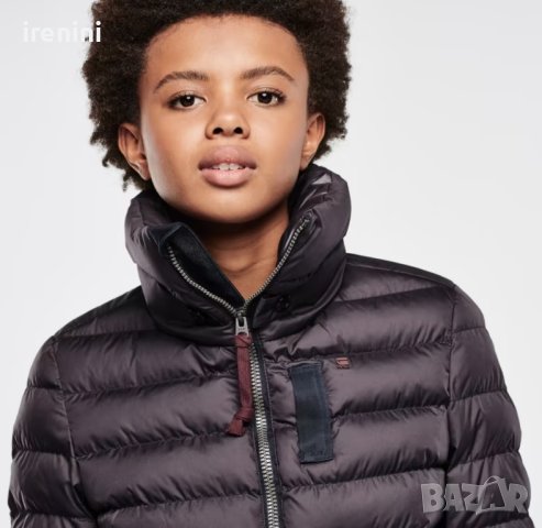 Страхотно дамско късо зимно яке G STAR RAW , бомбър модел,  размер XS, снимка 2 - Якета - 43029213