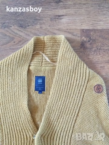 g-star dm cardigan knit wmn l/s - страхотна дамска жилетка , снимка 7 - Жилетки - 39377123