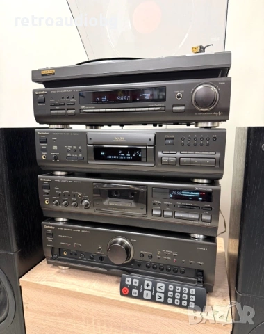🔊ТОП ретро аудио система - сет TECHNICS Class AA - усилвател, CD плеър, триглав дек, тунер, грамофо, снимка 5 - Аудиосистеми - 53403568