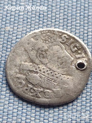 Сребърна монета 3 гроша 1601г. Сигизмунд трети ПОЛША 28467, снимка 4 - Нумизматика и бонистика - 42969040
