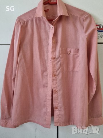 Дамска розова риза, снимка 1 - Ризи - 43985276