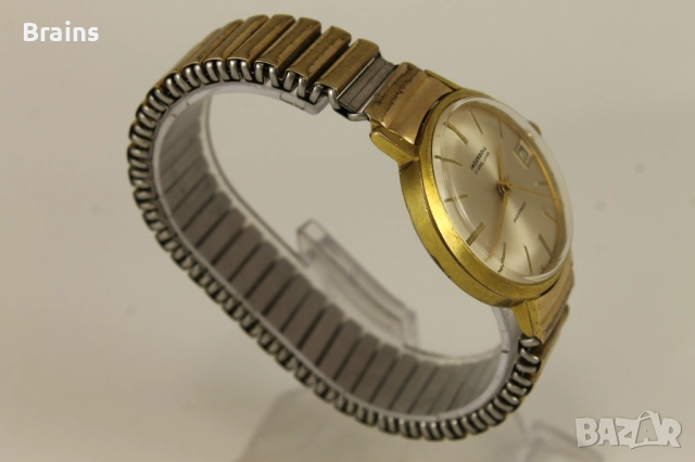 1970's INGERSOLL Позлатен Английски Часовник, снимка 6 - Мъжки - 52141950