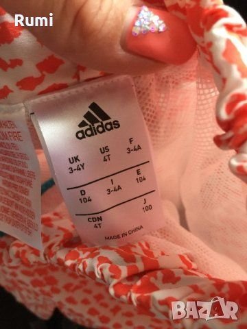 Чисто нов летен сет за момиченце Adidas ! 104р, снимка 2 - Детски комплекти - 28829634