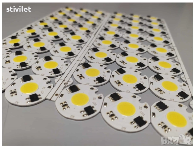 LED COB 10 ВАТА СТУДЕНО БЯЛО ДИРЕКТНО НА 220 ВОЛТА ., снимка 4 - Лед осветление - 22216541