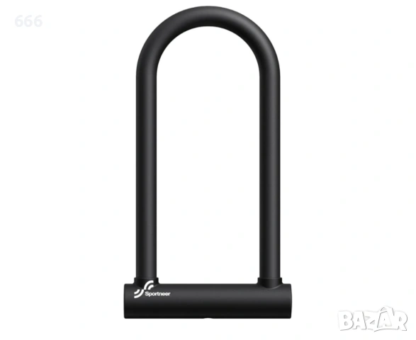 Sportneer U-образна ключалка за велосипед - 18 мм, снимка 2 - Части за велосипеди - 53277304