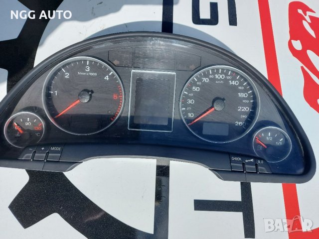 Километраж с цветен дисплей Audi A4 B6 B7 8E 2004 2008 г., снимка 3 - Части - 32958327