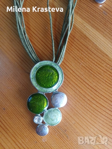 Комплект, снимка 2 - Бижутерийни комплекти - 53557953