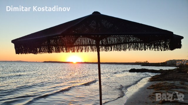 Плетени памучни чадъри за градина, плаж, ресторант или бийч бар, снимка 9 - Градински мебели, декорация  - 43956559