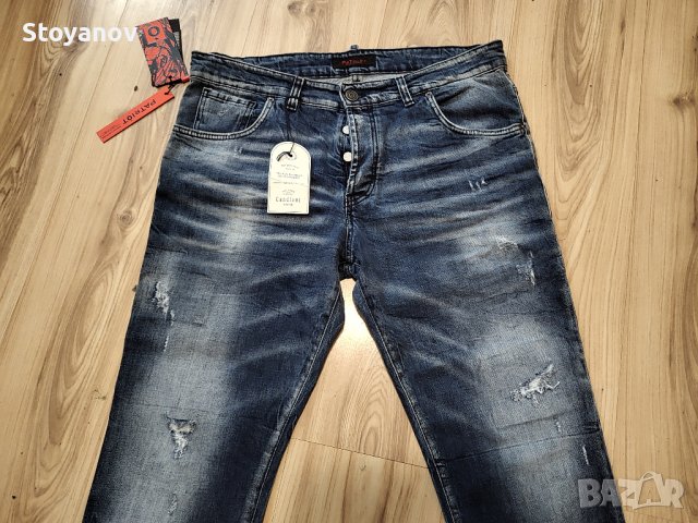 ПРОМО!! дънки Patriòt Jeans Uomo Regular Fit - W40/54 - W36, снимка 1 - Дънки - 39953989