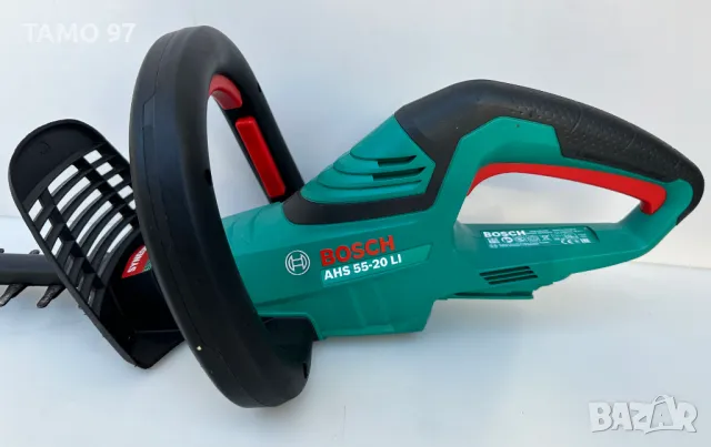 Bosch AHS 55-20 Li - Акумулаторен храсторез 18V като нов!, снимка 2 - Градинска техника - 47907238