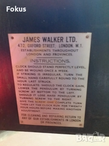 СТАР АНГЛИЙСКИ КАМИНЕН ЧАСОВНИК, снимка 6 - Антикварни и старинни предмети - 53512652