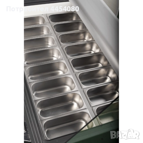 Професионална витрина за сладолед – капацитет 16 х 5 литра, снимка 2 - Хладилни витрини и фризери - 52164302