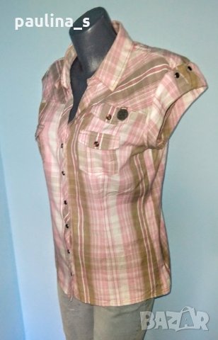 Два различни броя / Карирана маркова риза "ONLY" и "Spirituel" , снимка 3 - Ризи - 28526801