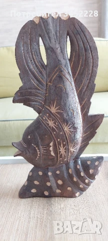 дърворезба за ценители височина 35см , снимка 2 - Декорация за дома - 50495091