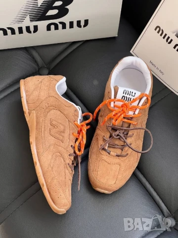 дамски маратонки miu miu , снимка 2 - Маратонки - 50590389