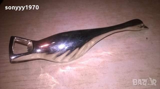 лебед-красива отварачка-внос франция-17х4х3см, снимка 4 - Колекции - 27301804