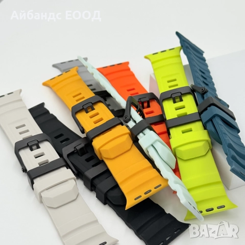 Nomad Rocky Point силиконови каишки за Apple Watch ULTRA/SE/11/10/9/8, снимка 6 - Аксесоари за Apple - 52108396