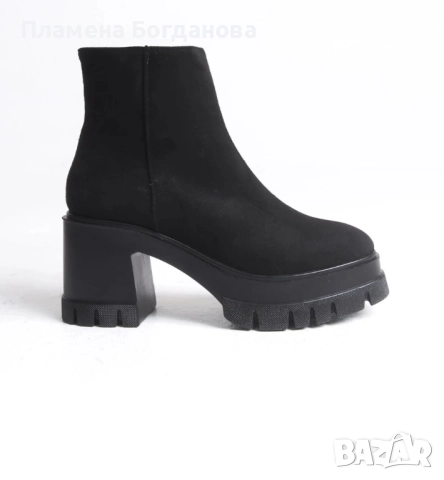 Боти на ток, снимка 2 - Дамски боти - 52394212
