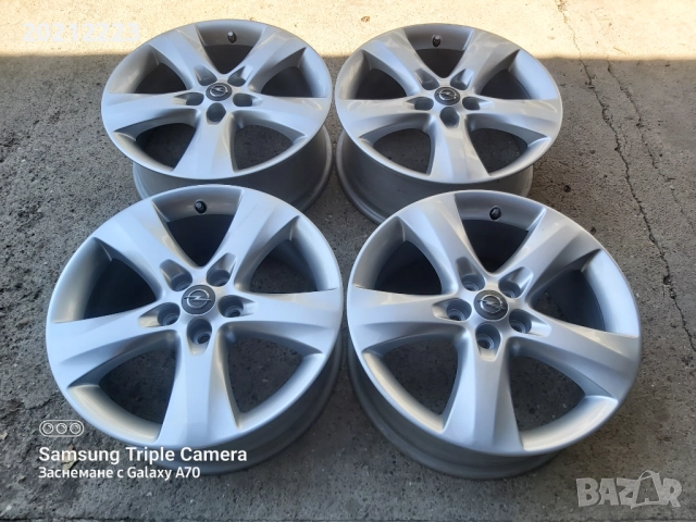 4 броя алуминиеви джанти за Opel Astra K 17, снимка 3 - Гуми и джанти - 51524110