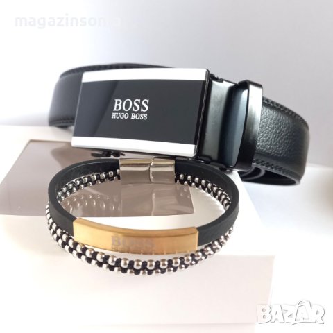 Стилен и модерен мъжки подаръчен комплект ''BOSS'', снимка 1 - Подаръци за мъже - 43376163