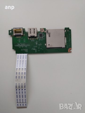 I/O платка за Dell Inspiron 11 | SD слот за карта + RJ45 + USB | 0XN3CX, снимка 4 - Части за лаптопи - 38427025