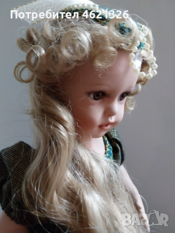 Порцеланова кукла Рапунцел Ashton-Drake лимитирана серия като нова, снимка 2 - Декорация за дома - 52044412
