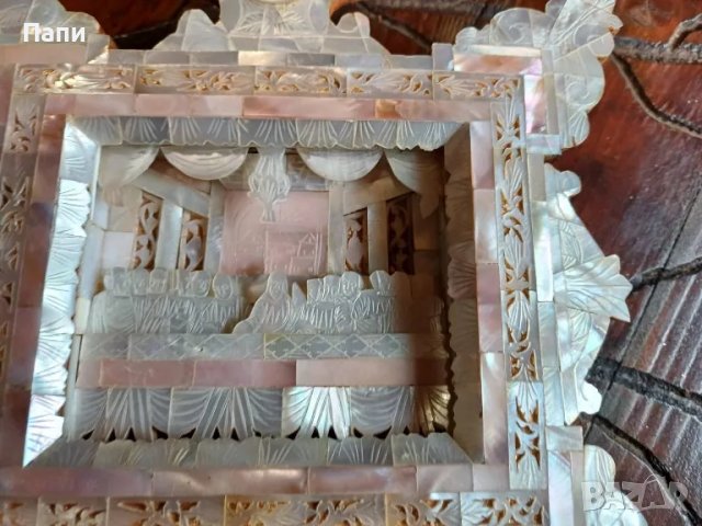 Седефена икона от Божи гроб, снимка 4 - Икони - 48597002