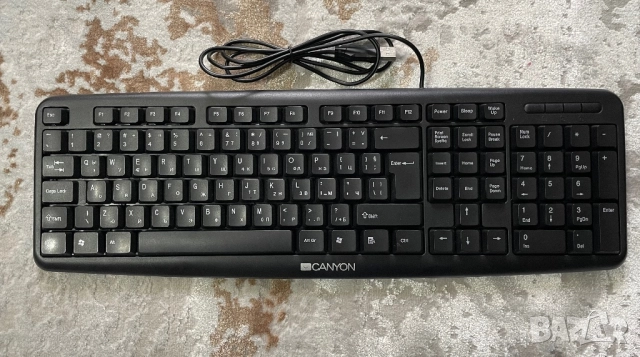 Клавиатура Canyon CNE-CKEY01-BG