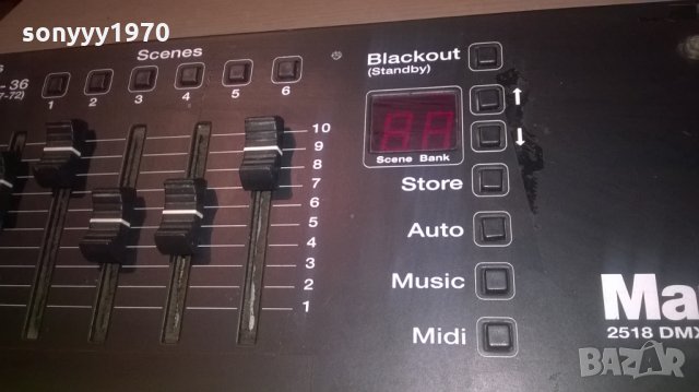 martin 2518 dmx dj controller-made in denmark-внос швеицария, снимка 10 - Други - 27493192
