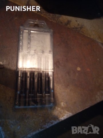 Свредла за бетон SDS+ комплект 5бр., снимка 4 - Други инструменти - 27556925