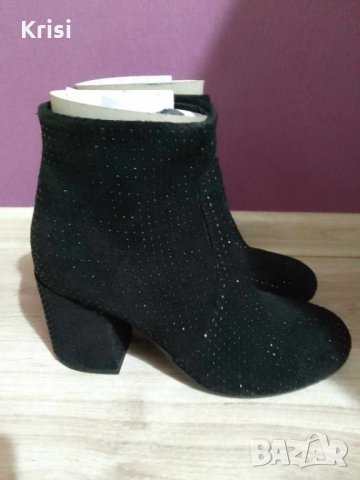 Дамски боти Естествен велур