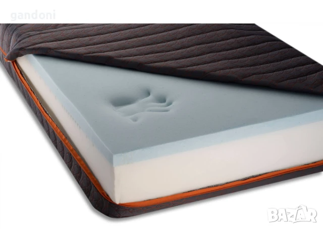 Двулицев матрак Diamond Cool Gel 23 см.  Охлаждащ ефект  120 /190 см., снимка 1